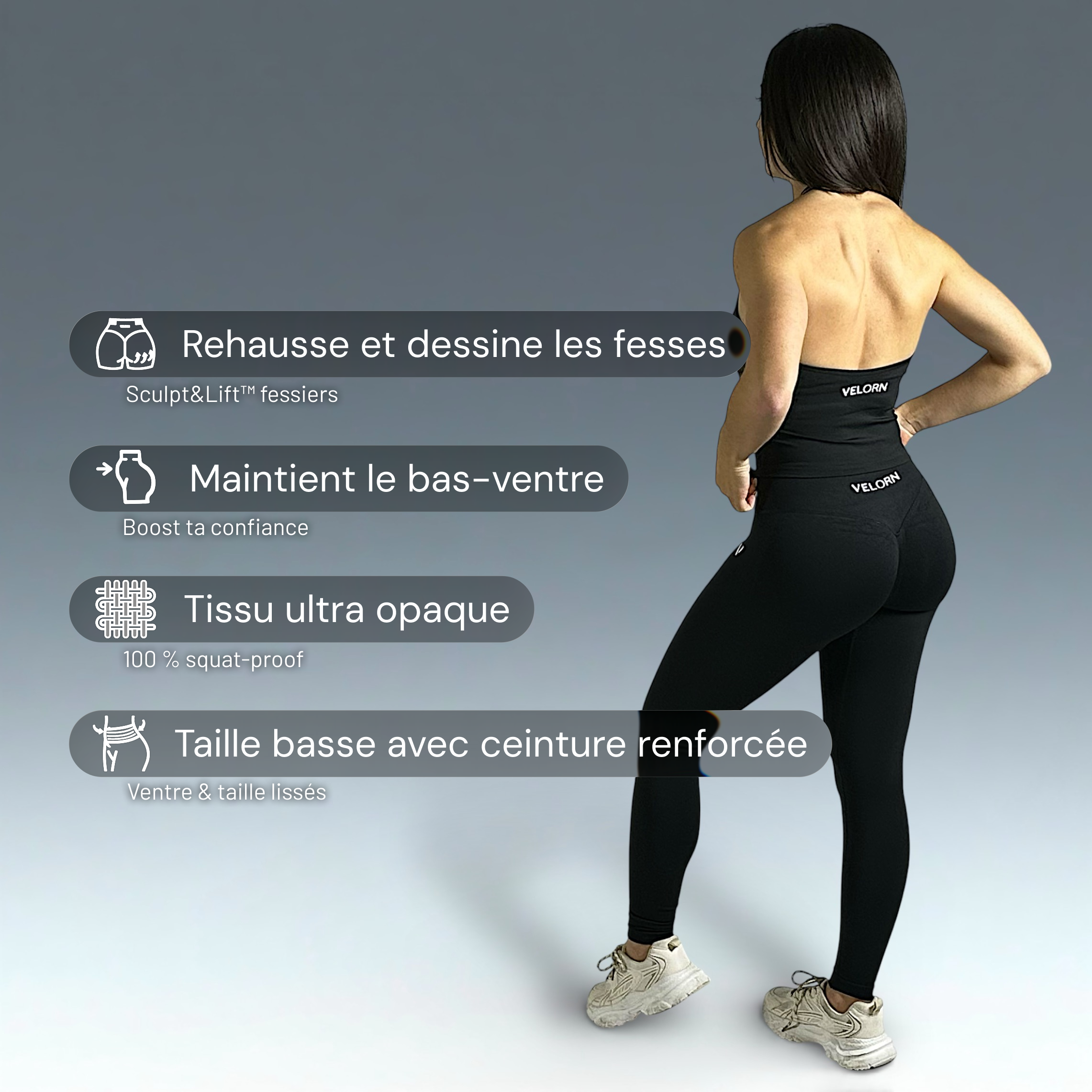 Legging Momentum Graphite