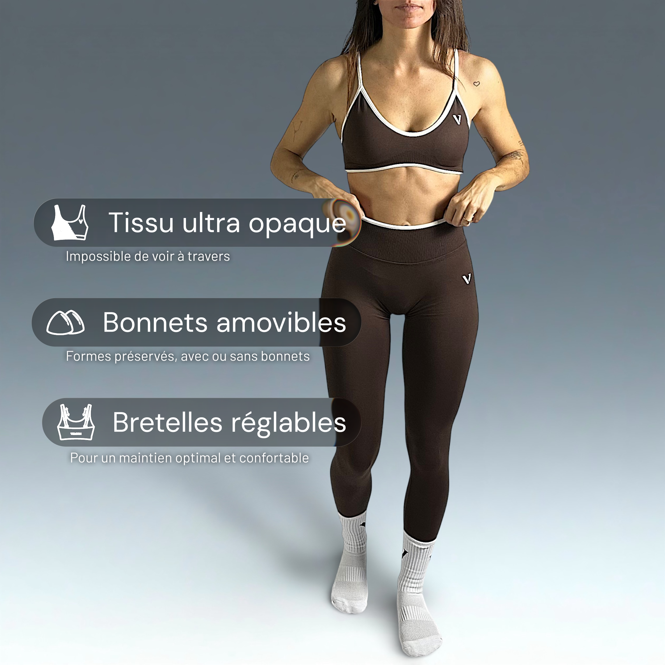 Brassière Curve Cacao