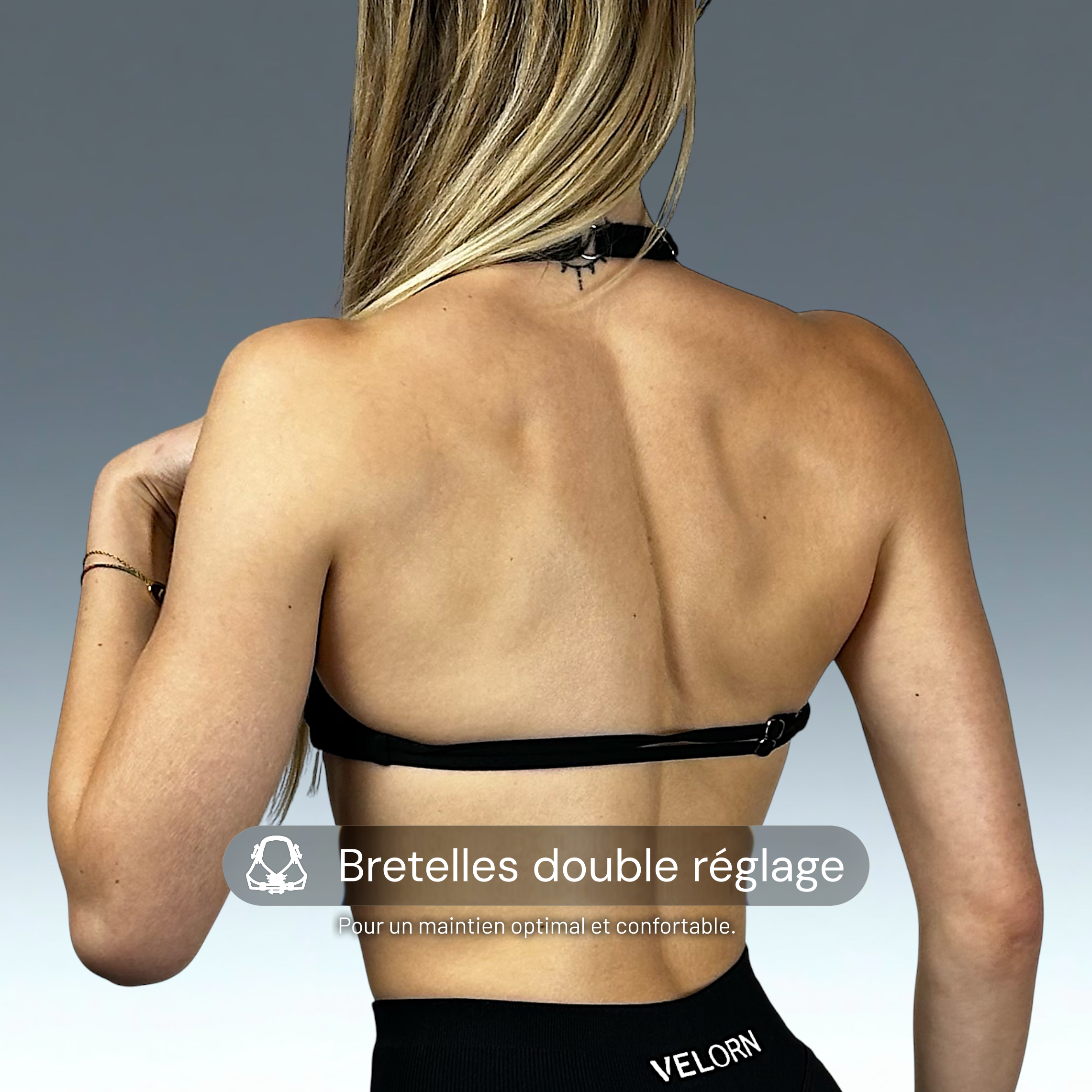 Brassière Momentum Graphite