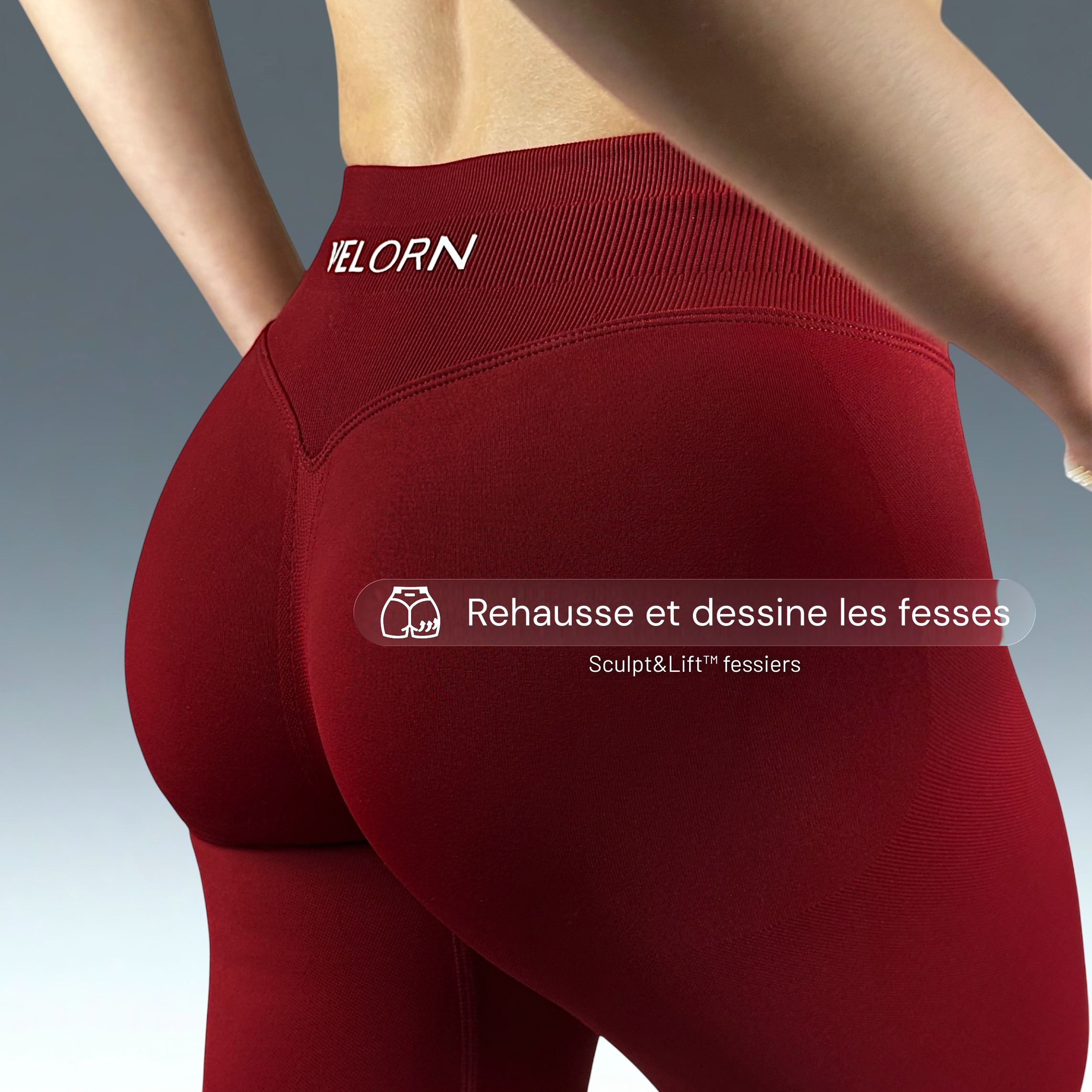 Legging Momentum Bordeaux